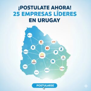 Empleo y Postulaciones directas en Uruguay: 25 Empresas para Enviar tu CV – Actualizado Octubre 2025