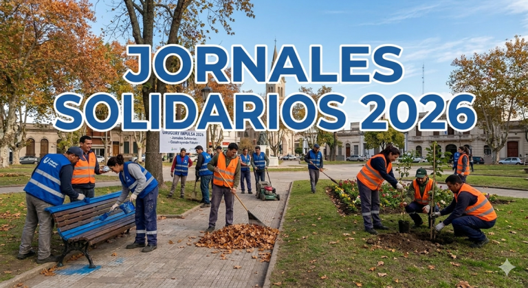 Jornales Solidarios 2026: Guía Uruguay Impulsa